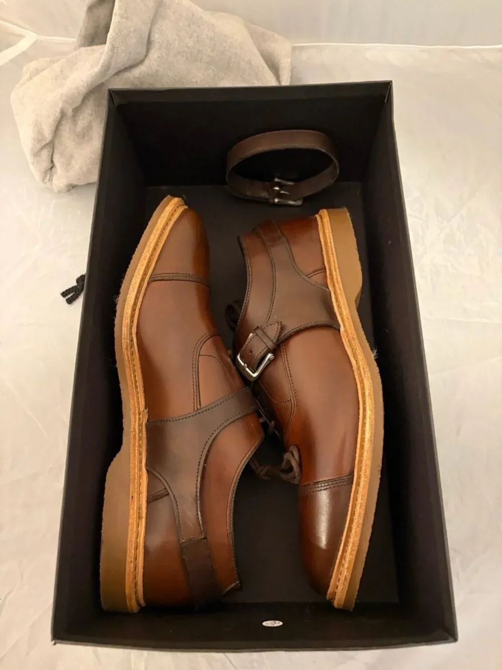 Allen Edmonds Park Avenue Velo Chill brown leather dress shoes men’s size 9.5